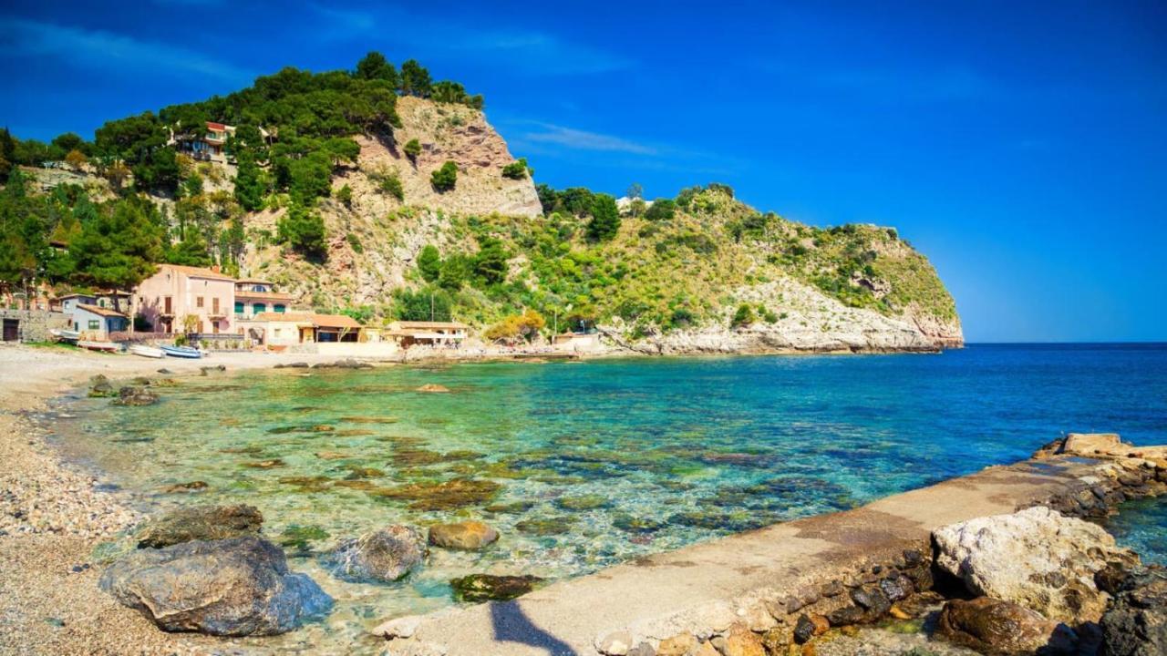 Greek Theater - Sea View Apartment ตาออร์มินา ภายนอก รูปภาพ