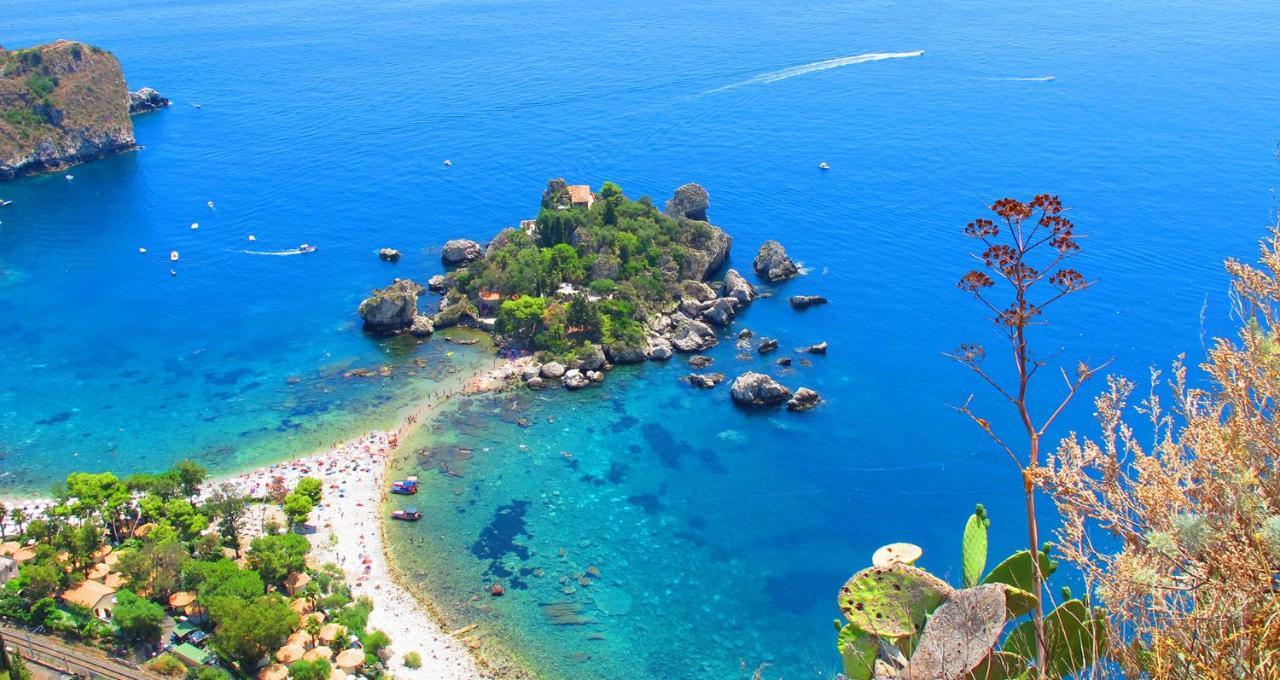 Greek Theater - Sea View Apartment ตาออร์มินา ภายนอก รูปภาพ